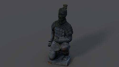 Scanned statue preview image